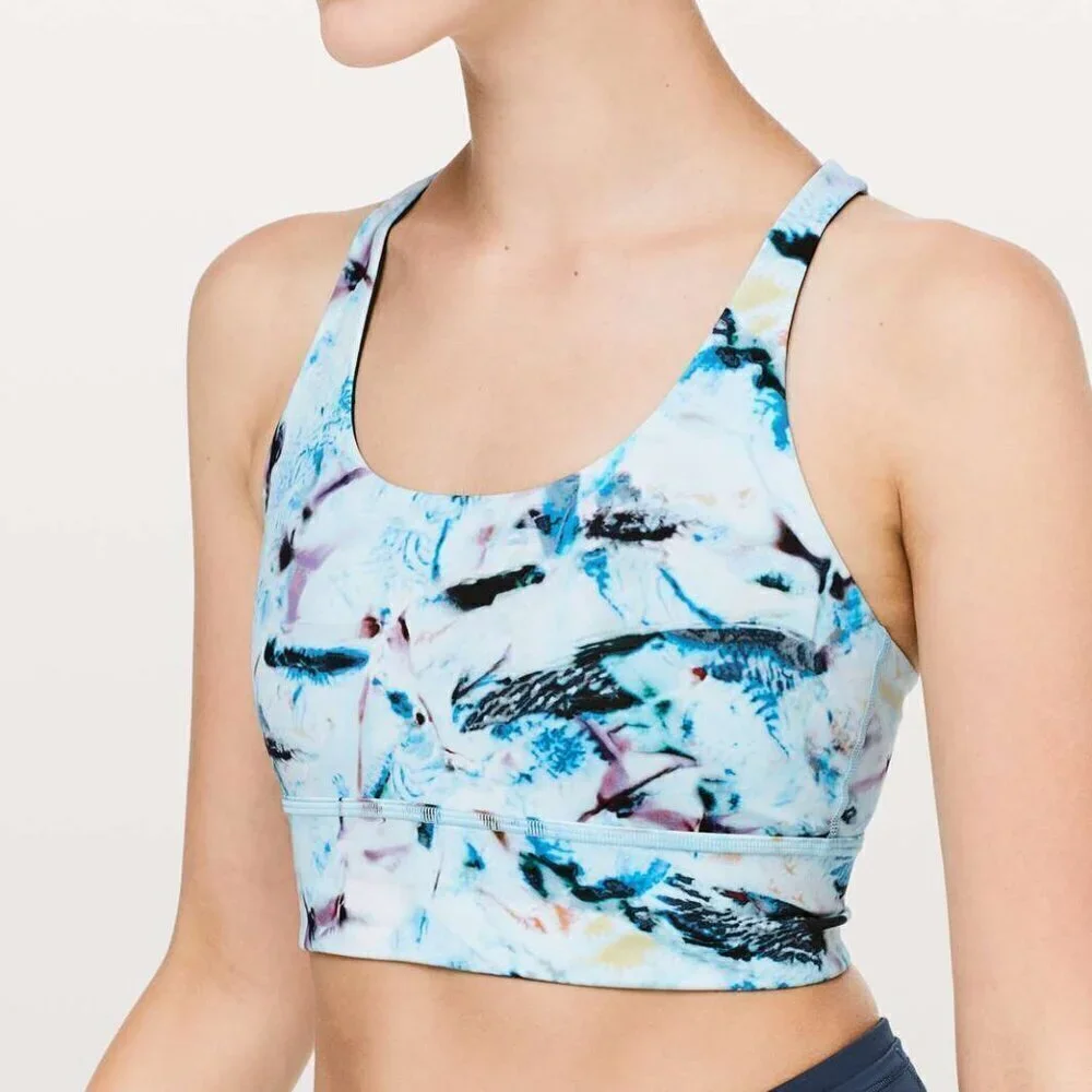 Lululemon Mind Over Miles Bra Size 4 Exposure Running Sports Bra